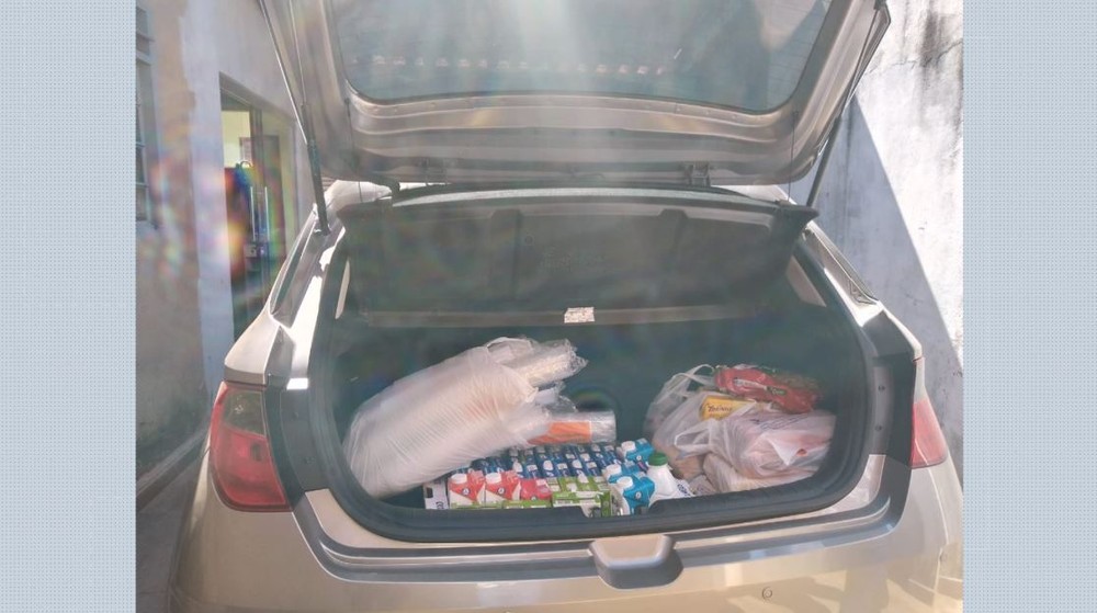 No carro da família, doações serão levadas ao Hospital do Câncer de Franca